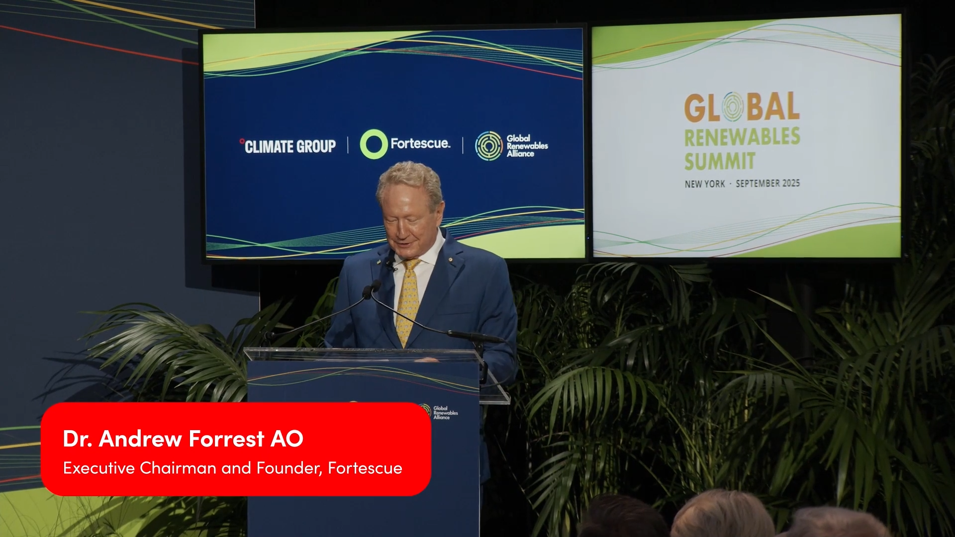 fortescue media briefing